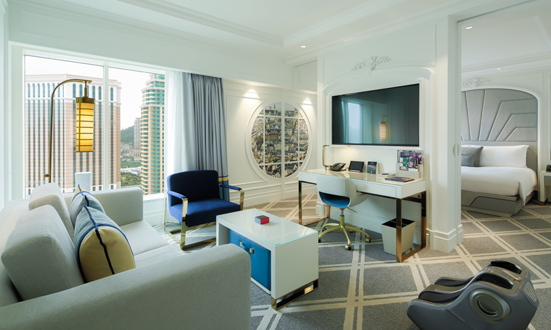 Parisian Hotel Champagne Suite